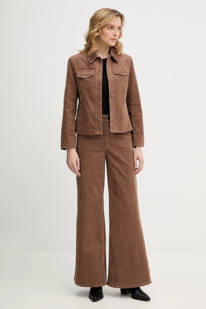Джинсово яке ZADIG&VOLTAIRE WWOW01703 кафяв AW25
