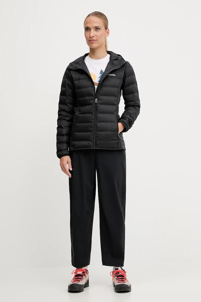 Páperová športová bunda Columbia Lake 24 2088363 čierna AW25