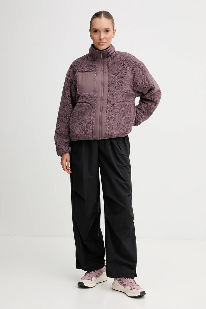 Oblačila Dvostranska jakna Puma 688386 vijolična