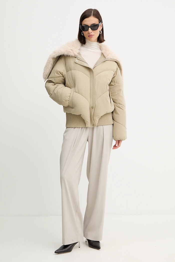 Bunda Patrizia Pepe 2O0186.A674 béžová AW25