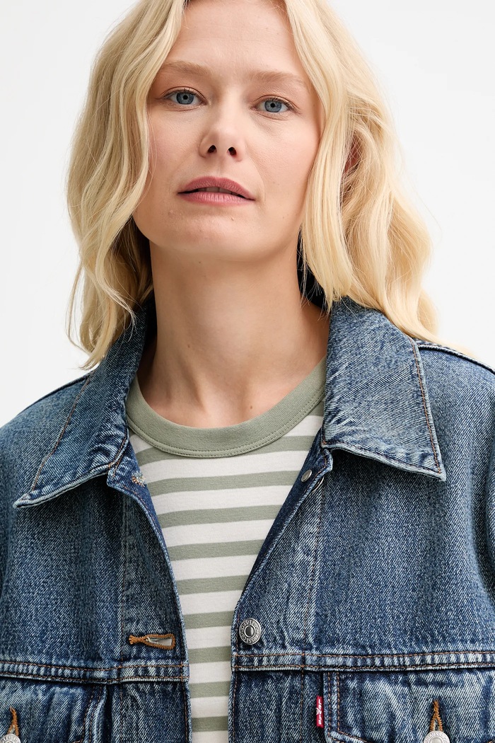 Jeans jakna Levi's modra A1743.0046
