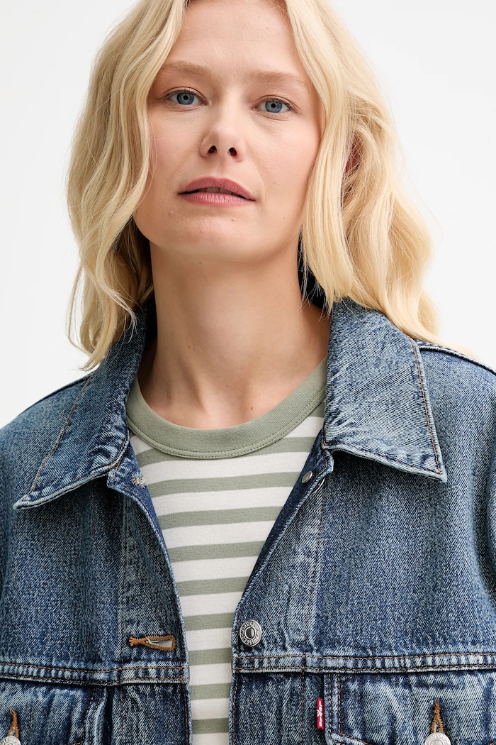 Jeans jakna Levi's modra A1743.0046