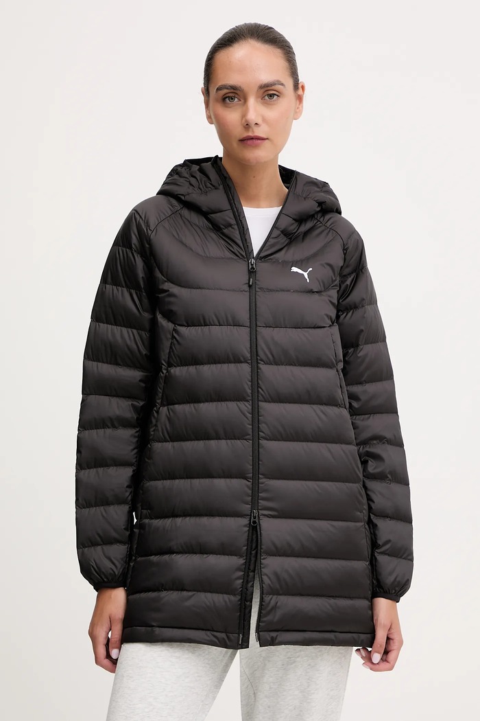 Péřová bunda Puma přechodné černá 685235