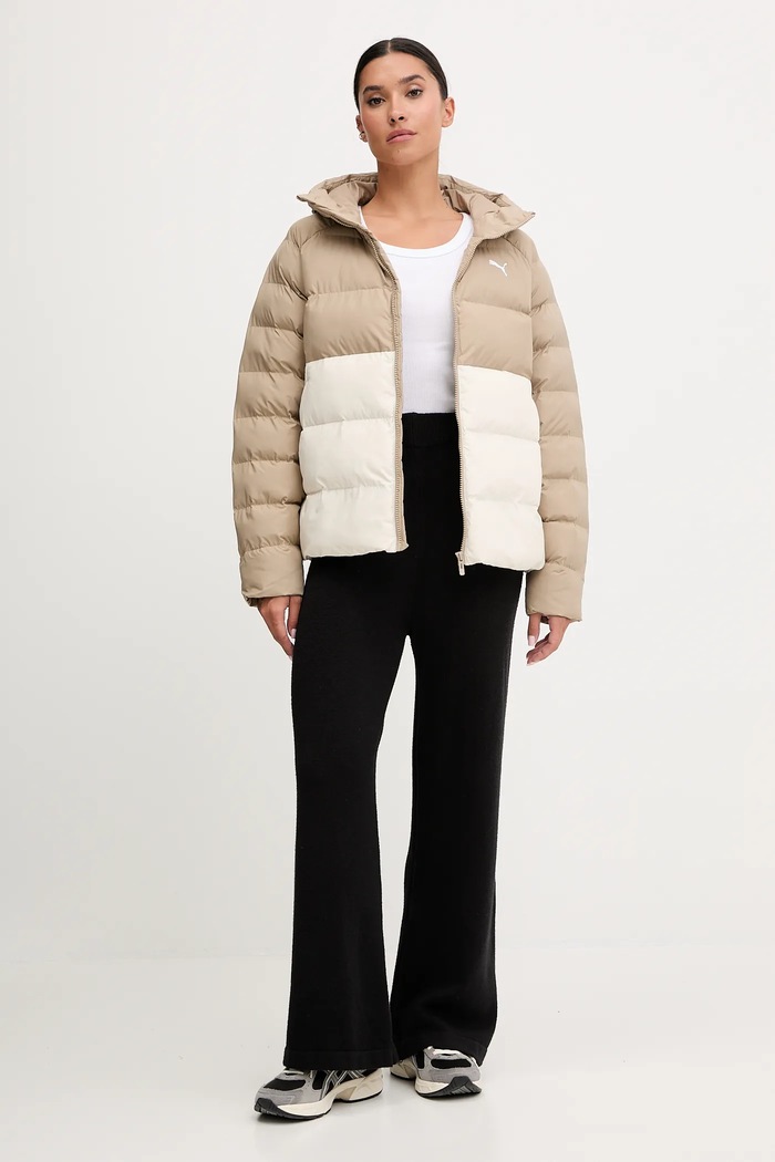 Puma rövid kabát 688385 bézs AW25