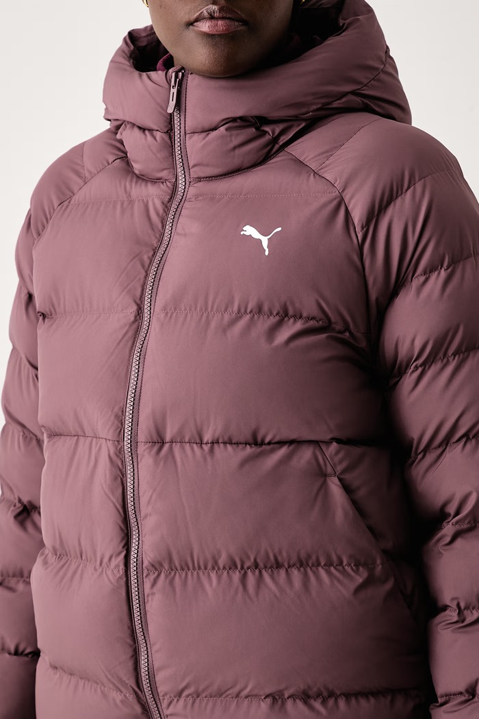 Krótka kurtka damska Mono Puma bordowy 688385