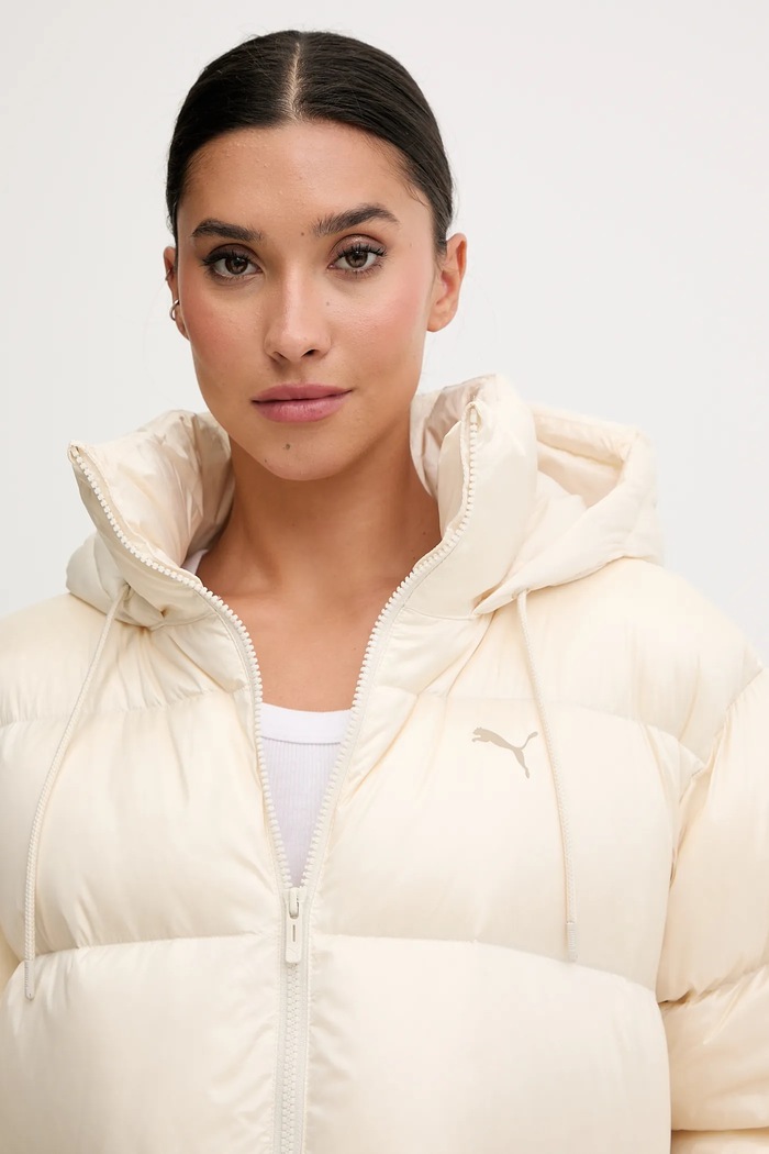 Μπουφάν με επένδυση από πούπουλα Puma μπεζ 688389.D