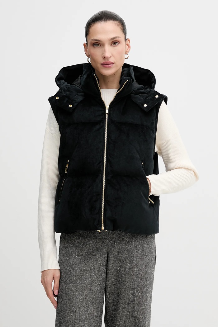 Páperová bunda MOOSE KNUCKLES M34LJ194G čierna AW25