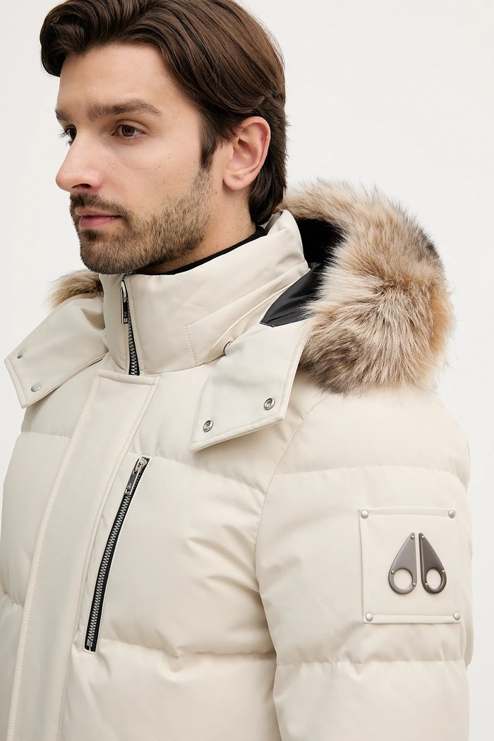 MOOSE KNUCKLES geacă de puf CLOUD bej M35MJ178S