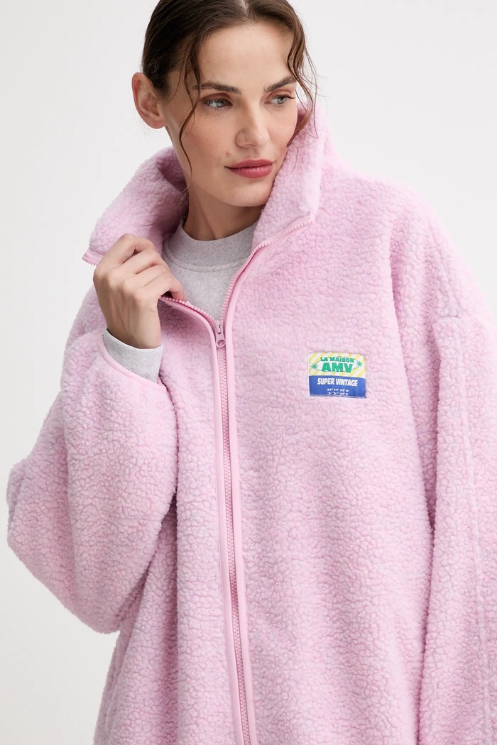 American Vintage dámská bunda HOK17A růžová