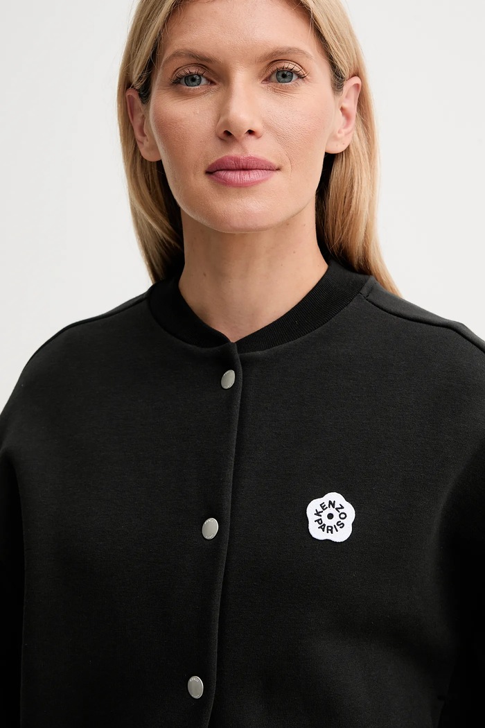 Bunda Kenzo čierna FF62BL5514MK