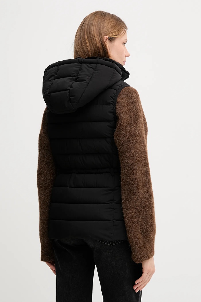 Dkny bezrękawnik DLEMPS56 czarny AW25