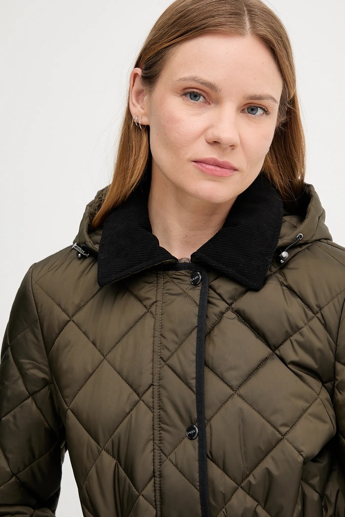 Dkny giacca verde DLEMPT76
