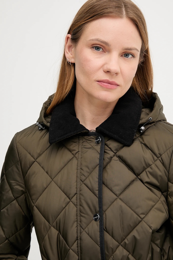 Dkny giacca verde DLEMPT76
