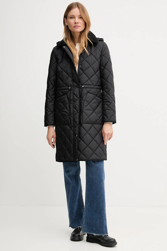 Dkny kurtka DLEMPT76 czarny AW25