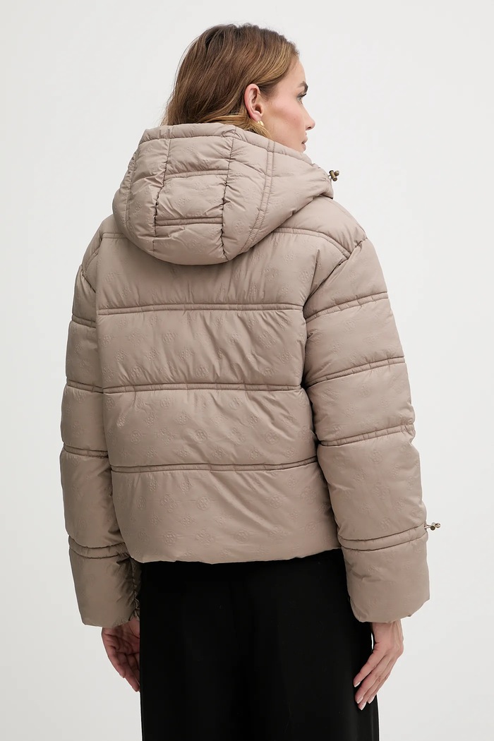 Ruházat Guess rövid kabát NEW DAISY W5BL43.W2902 bézs