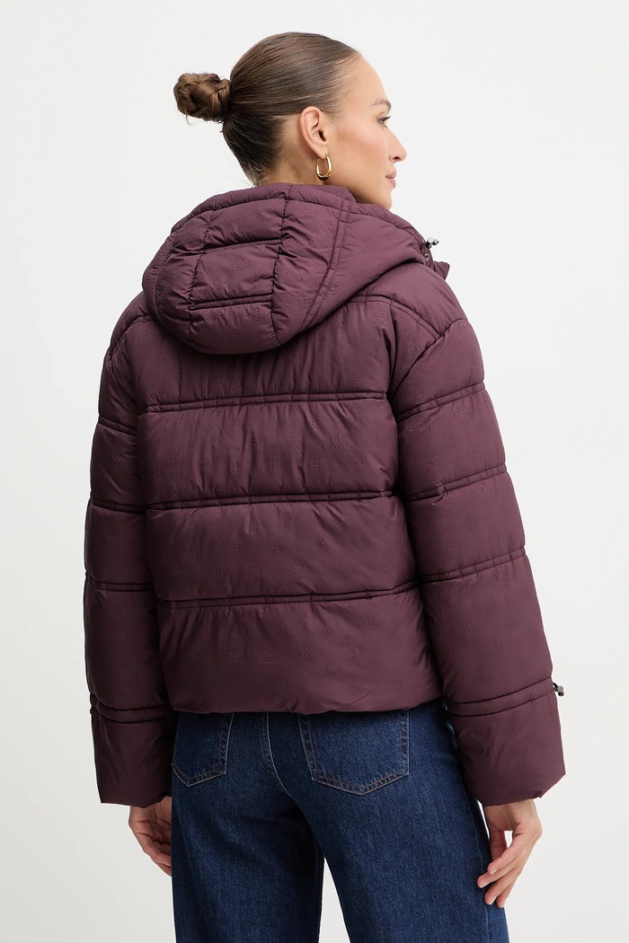 Ruházat Guess rövid kabát NEW DAISY W5BL43.W2902 lila