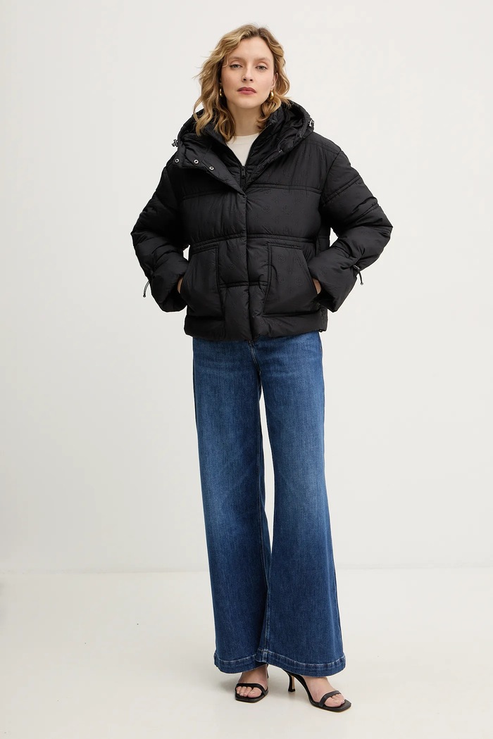 Jakna Guess NEW DAISY W5BL43.W2902 črna AW25