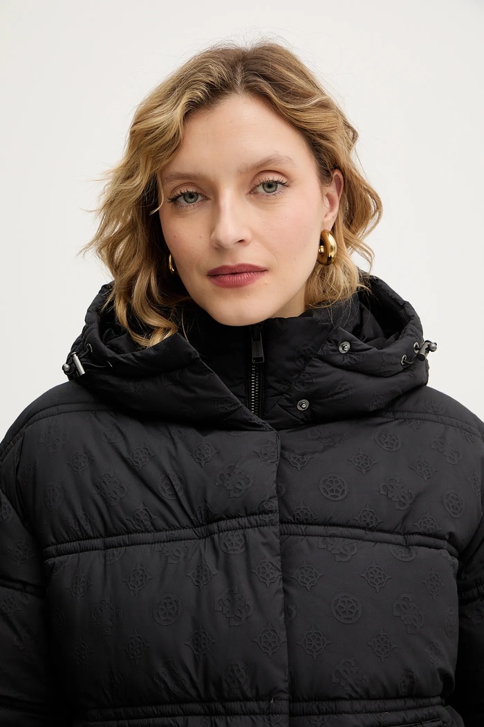 Jakna Guess NEW DAISY črna W5BL43.W2902