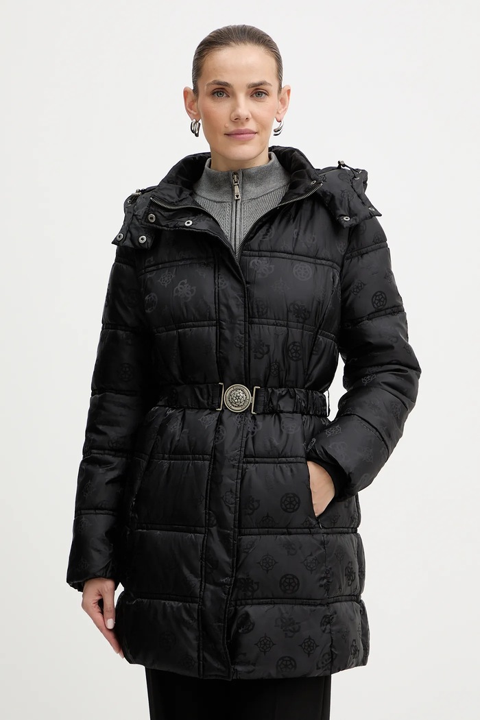 Bunda Guess IMMA zateplené čierna W5BL44.W2912