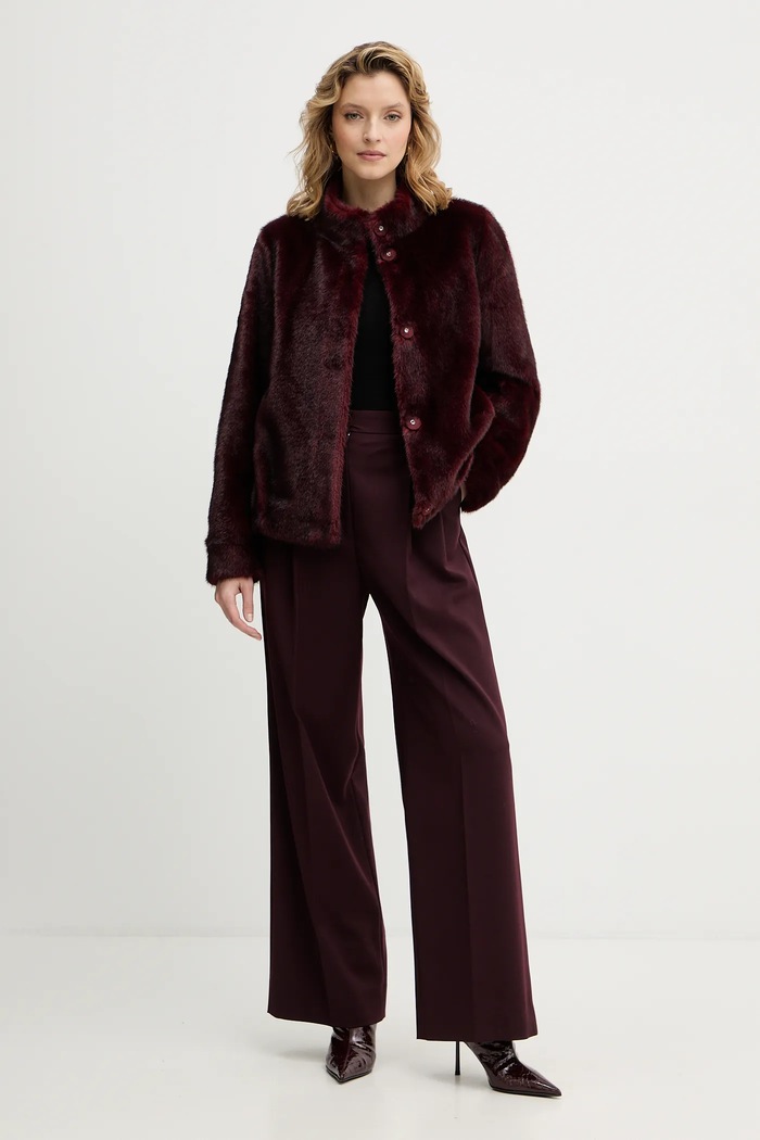Bunda Guess LUNA W5BL64.W3920 burgundské AW25