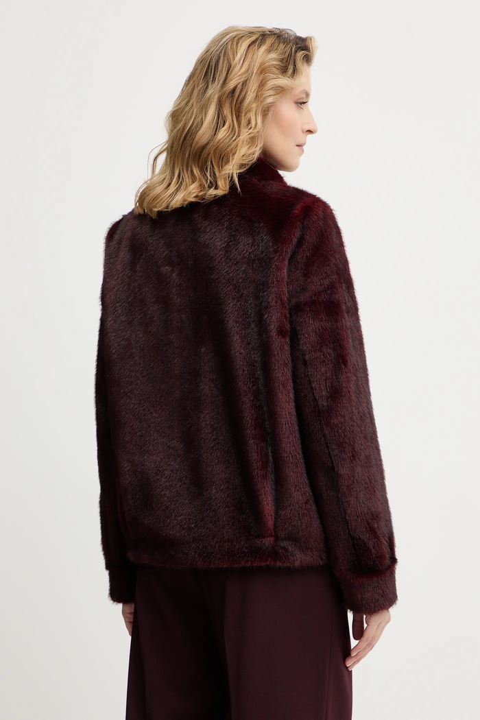 Oblečenie Bunda Guess LUNA W5BL64.W3920 burgundské