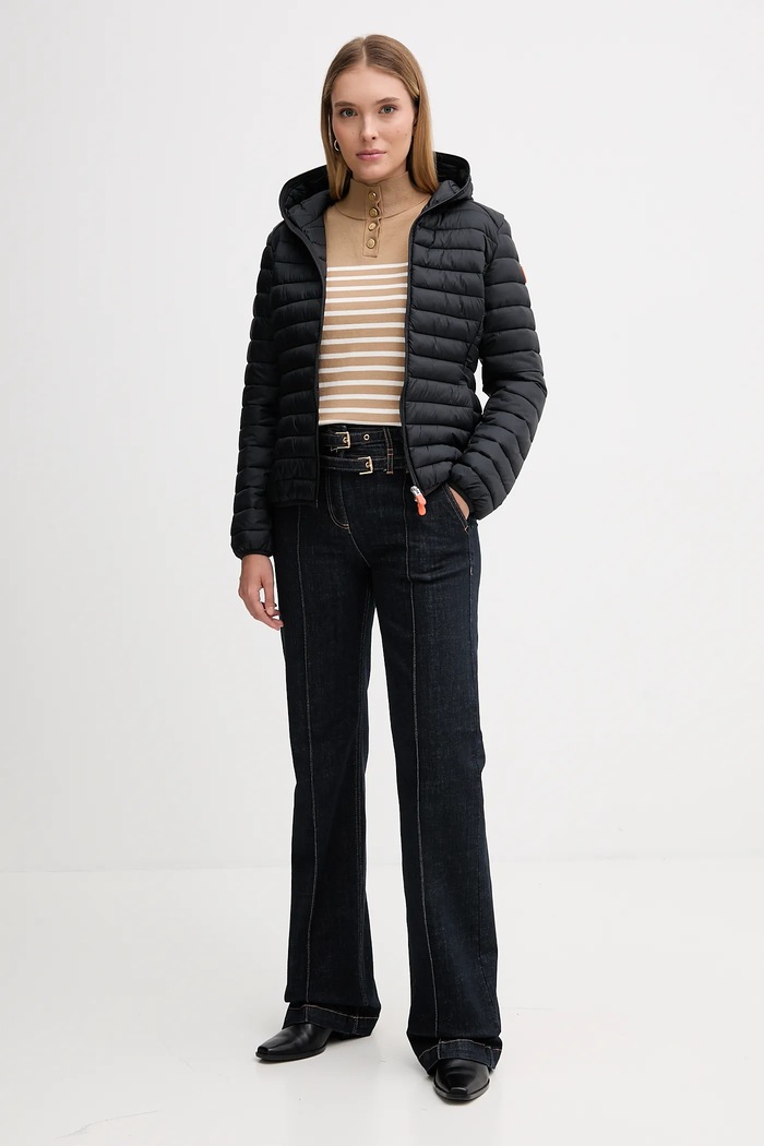 Save The Duck geacă DAISY D33620W.GIGA01 negru AW25