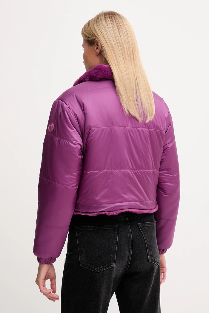Save The Duck geacă cu două fețe YUKI violet D32492W.FURY21