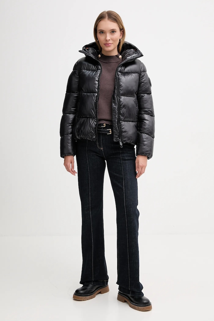 Save The Duck Короткая куртка для женщин BIDDY D31989W.LOVE21 чёрный AW25