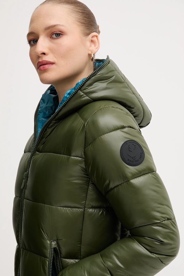 Bunda Save The Duck LOIS zelená D38090W.LOVE21