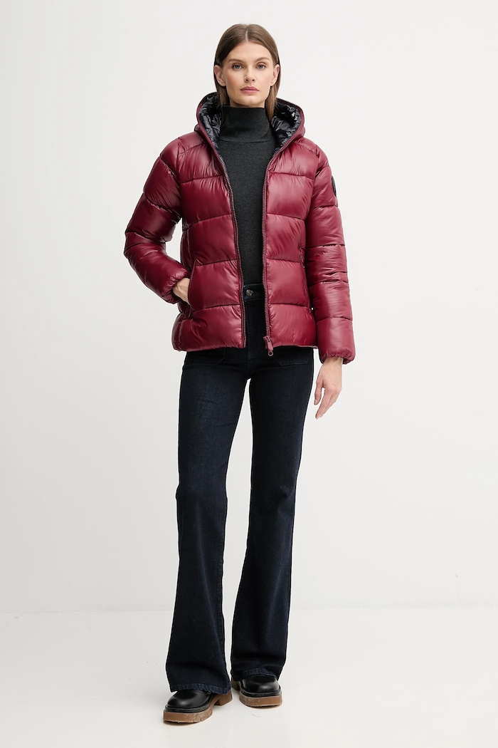Bunda Save The Duck LOIS D38090W.LOVE21 burgundské AW25