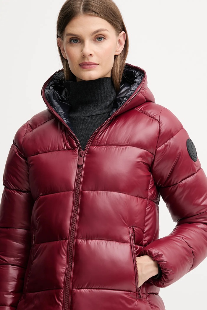 Bunda Save The Duck LOIS burgundské D38090W.LOVE21
