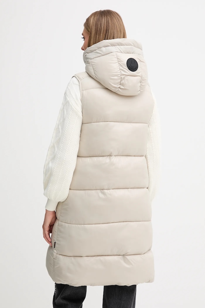 Îmbrăcăminte Save The Duck vestă IRIA D80302W.LOVE21 bej