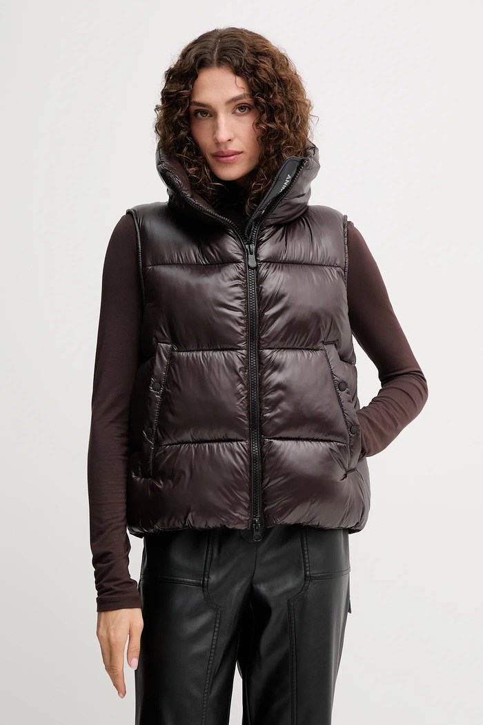 Save The Duck smanicato AMA foderato marrone D82333W.LOVE21