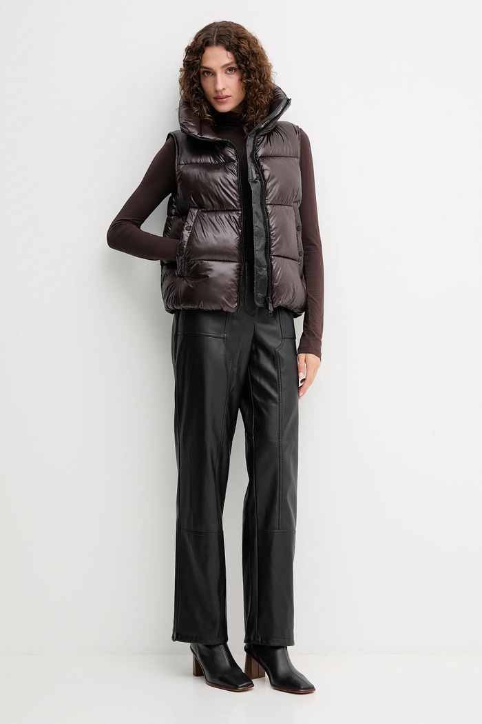 Save The Duck smanicato AMA D82333W.LOVE21 marrone AW25