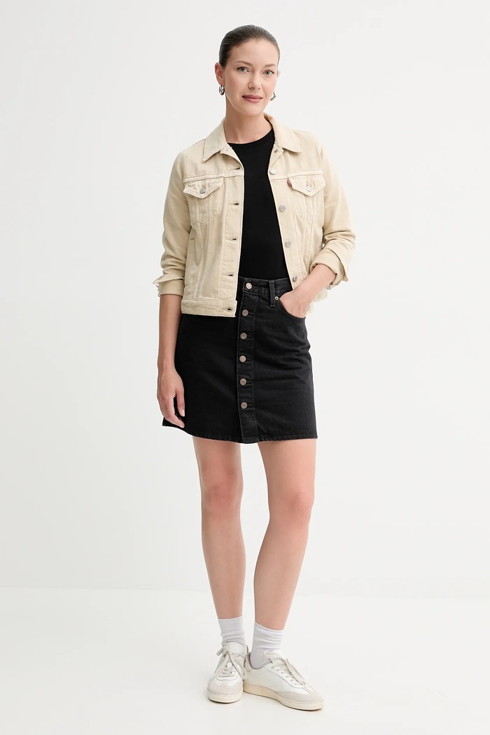 Džínová bunda Levi's 29945.0232 béžová AW25