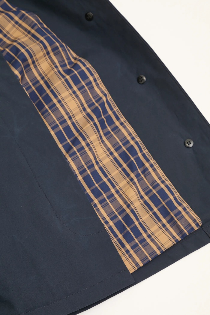 A.P.C. cotton jacket Veste Becca COHIL.F02990 navy