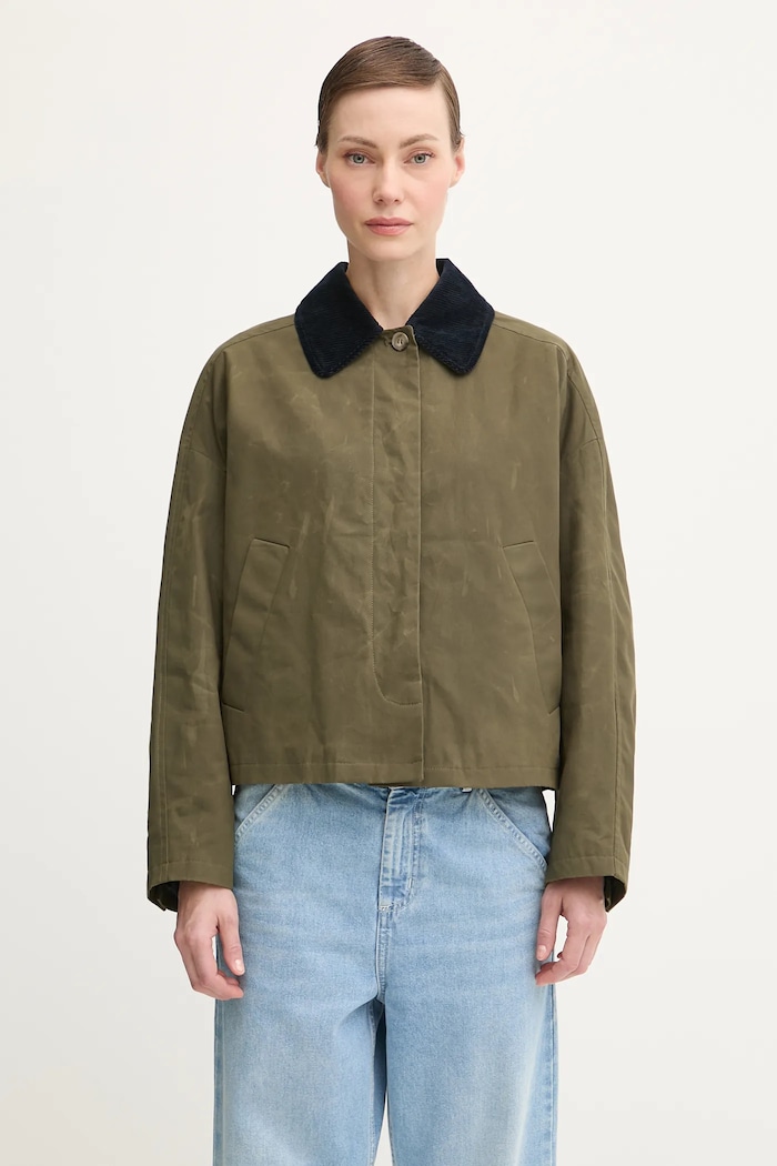 A.P.C. cotton jacket Veste Becca without green COHIL.F02990