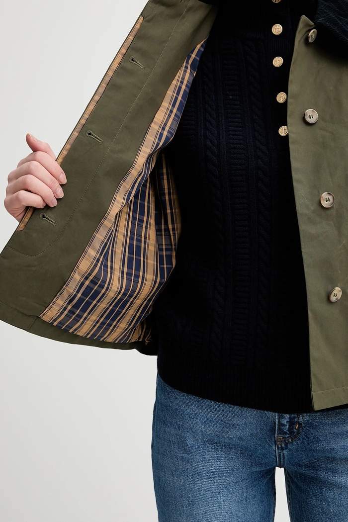A.P.C. kurtka bawełniana Veste Becca COHIL.F02990