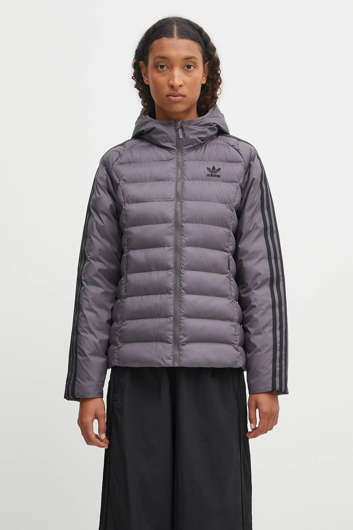 adidas Originals giacca Slim Jacket isolamento leggero grigio JX2938