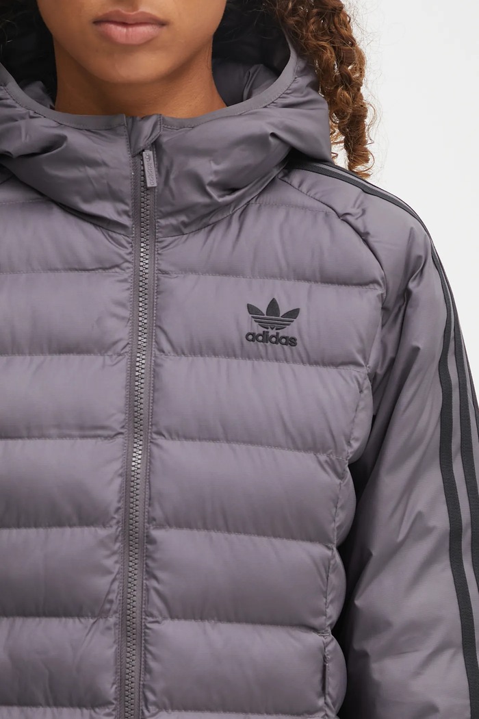 adidas Originals giacca Slim Jacket grigio JX2938
