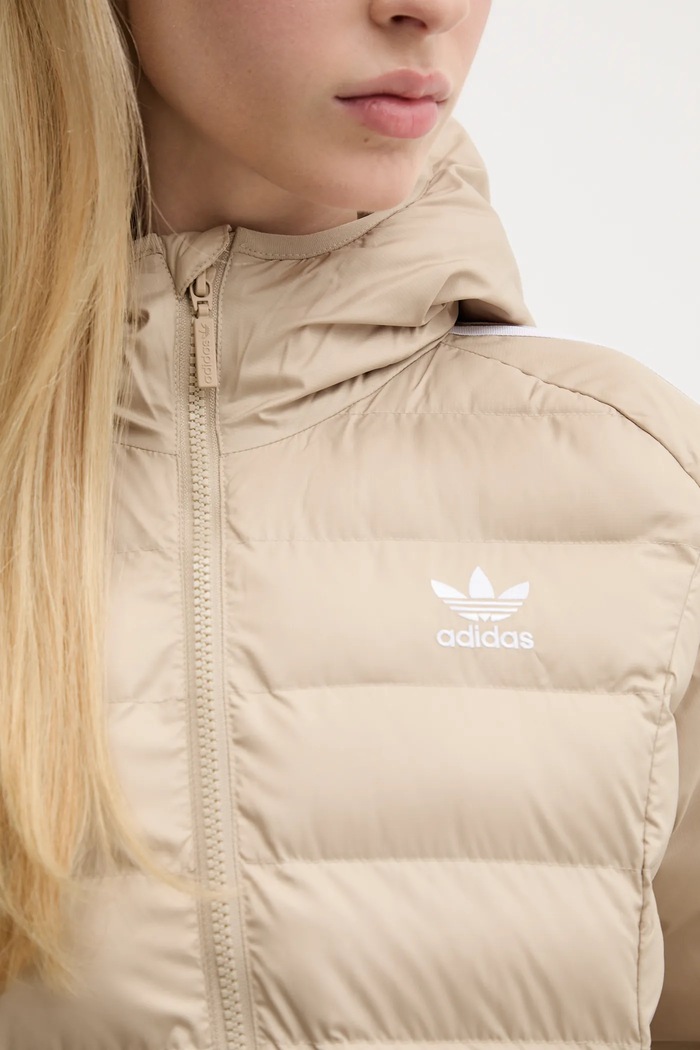 Bunda adidas Originals Slim Jacket JX2940 béžová