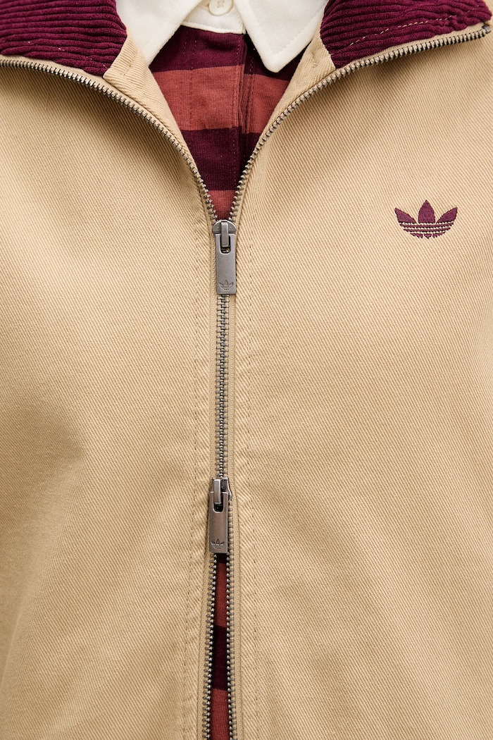 adidas Originals kurtka bawełniana KF2312 beżowy