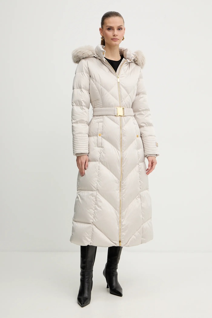 Páperová bunda Marciano by Guess ELLY zateplené béžová 5BGL39.7374A
