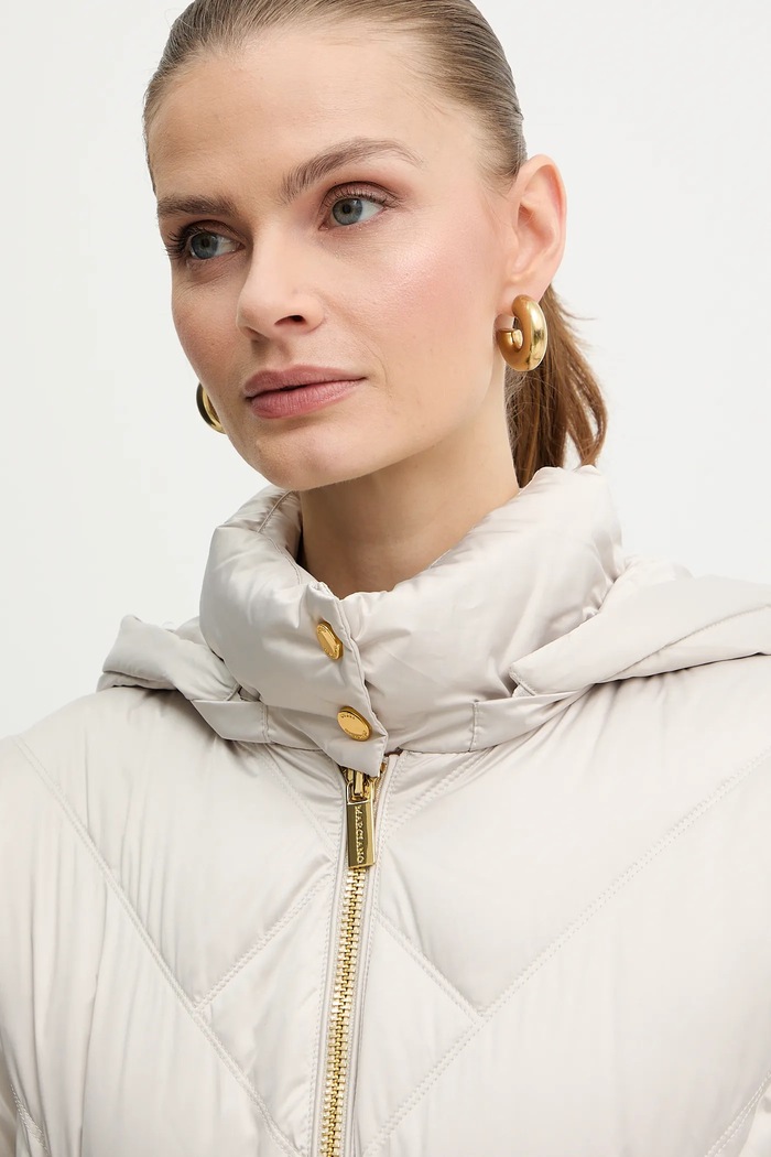 Páperová bunda Marciano by Guess ELLY béžová 5BGL39.7374A