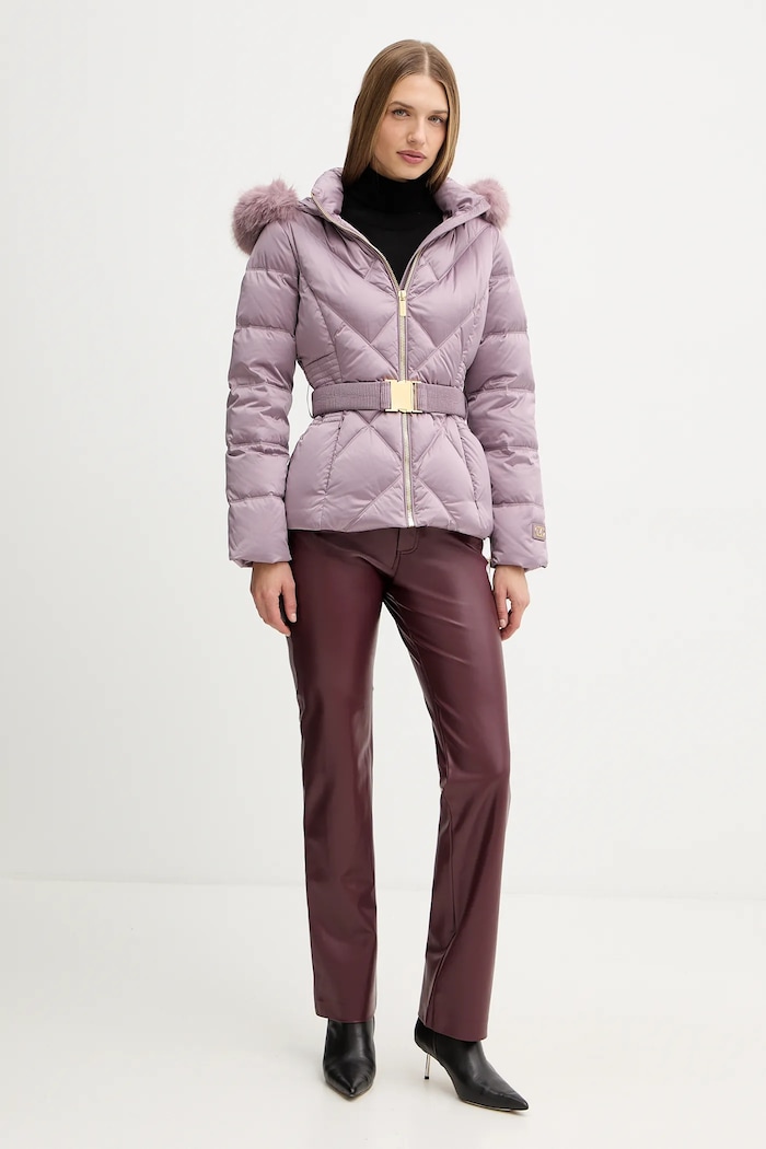 Marciano by Guess geacă de puf ELLY 5BGL37.7374A roz AW25