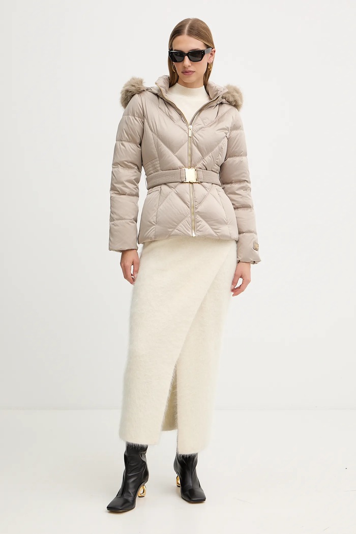 Páperová bunda Marciano by Guess ELLY 5BGL37.7374A béžová AW25