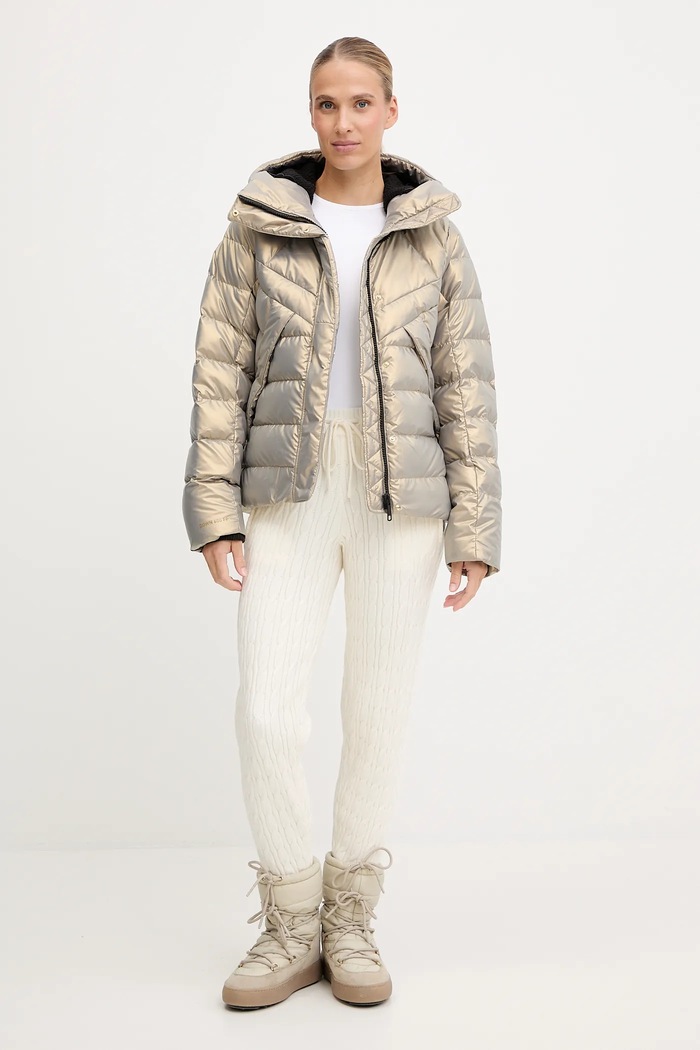 Páperová bunda Helly Hansen WINTER BLISS 54459 zlatá AW25