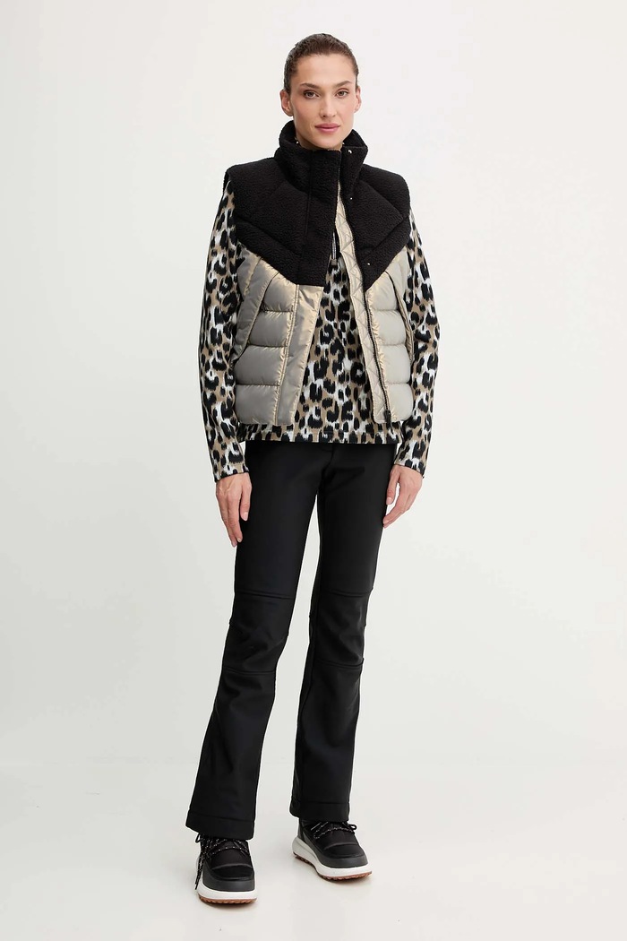 Páperová vesta Helly Hansen BLISS 54460 zlatá AW25