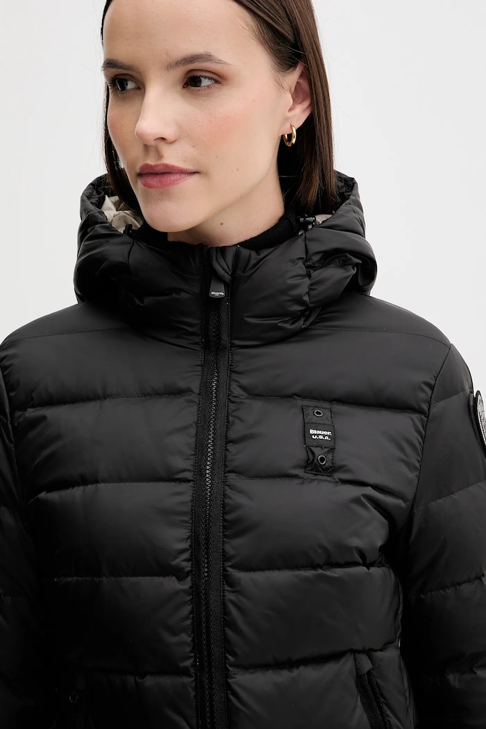 Kurtka puchowa CHARME Blauer BLDC03100 czarny