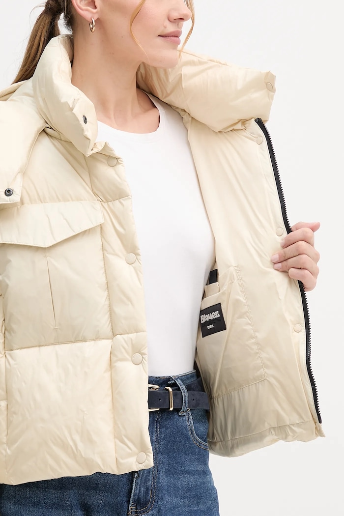 Blauer geacă de puf LAVAL BLDC03169